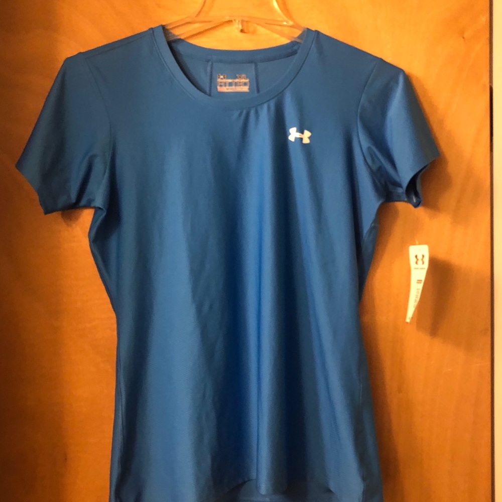 Under armour blue tee